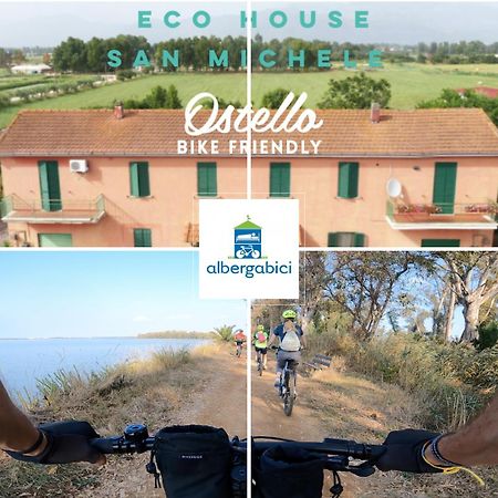Eco House San Michele Hostel Borgo San Michele  Bagian luar foto