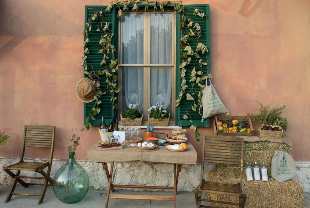 Eco House San Michele Hostel Borgo San Michele  Bagian luar foto
